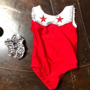 Sequins & Stars Child’s Leotard & Scrunchie 🤩 K1